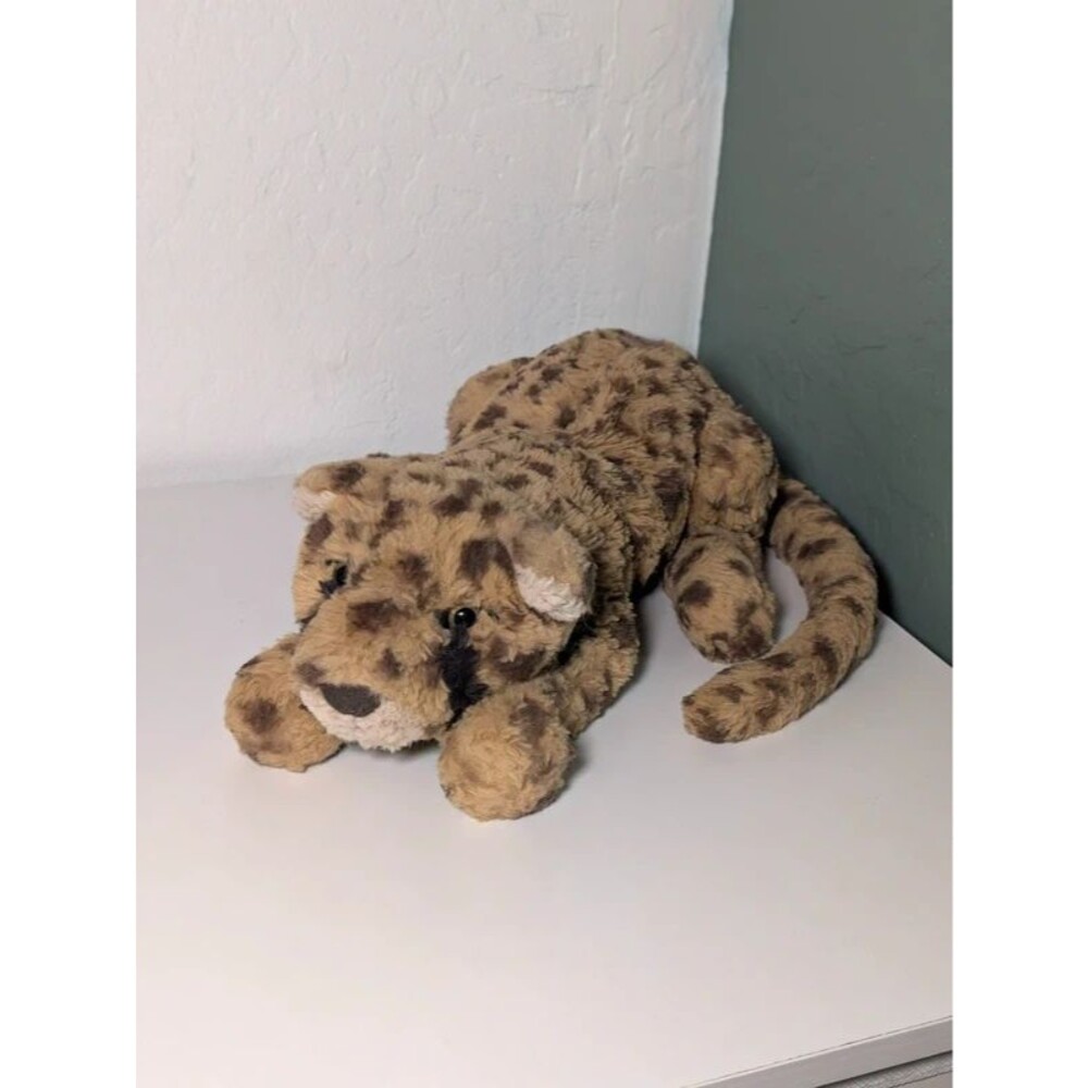 Jellycat Little Charley Cheetah 12" Spotted Big Cat Plush Retired London